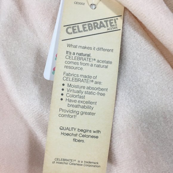 JJM 22W 2X Apricot Peach Fleece Long Snap-Front Bathrobe NEW Vintage - Picture 10 of 10